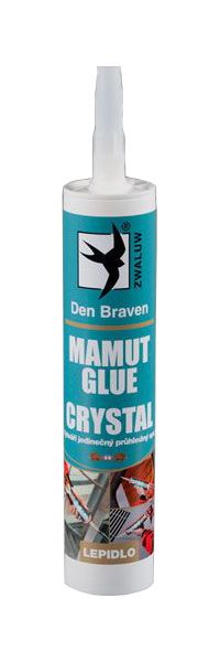 Den Braven MAMUT GLUE szerelőragasztó 290 ml, szín kristály 1183